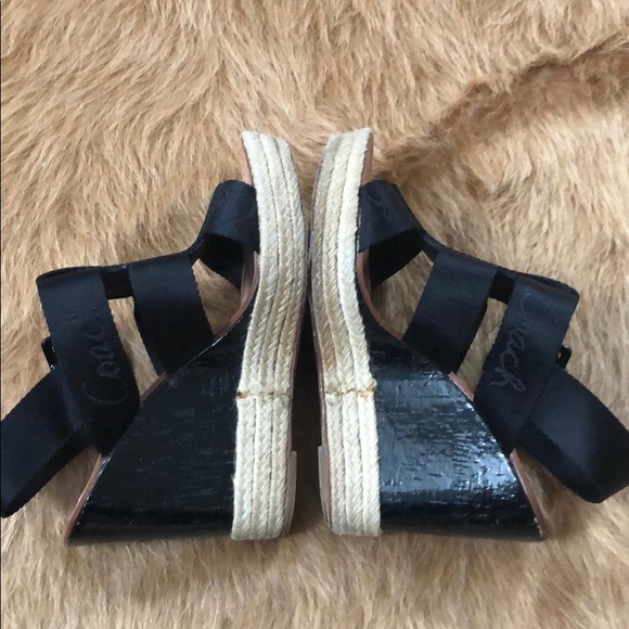 Coach Strappy Wedges - Picture 7 of 7